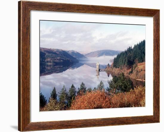 Lake Vernwy, Mid Wales, December 2002-null-Framed Photographic Print
