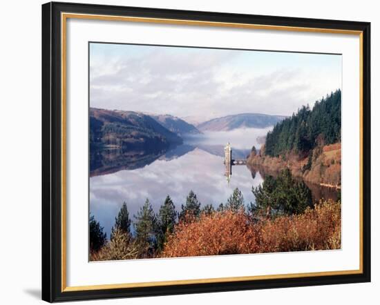 Lake Vernwy, Mid Wales, December 2002-null-Framed Photographic Print