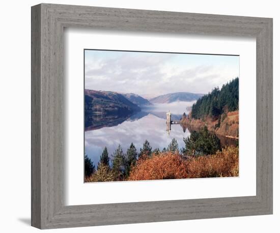 Lake Vernwy, Mid Wales, December 2002-null-Framed Photographic Print