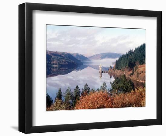 Lake Vernwy, Mid Wales, December 2002-null-Framed Photographic Print