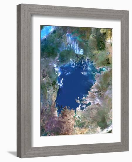 Lake Victoria, Satellite Image-PLANETOBSERVER-Framed Photographic Print