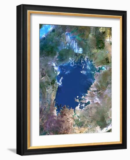 Lake Victoria, Satellite Image-PLANETOBSERVER-Framed Photographic Print