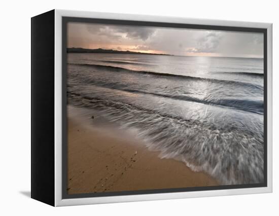 Lake Victoria Sunset at Tembo Beach Hotel, Musoma, Tanzania-Alison Jones-Framed Premier Image Canvas