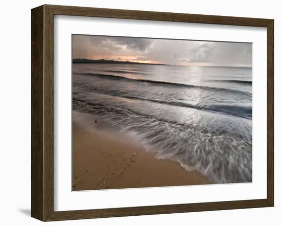 Lake Victoria Sunset at Tembo Beach Hotel, Musoma, Tanzania-Alison Jones-Framed Photographic Print