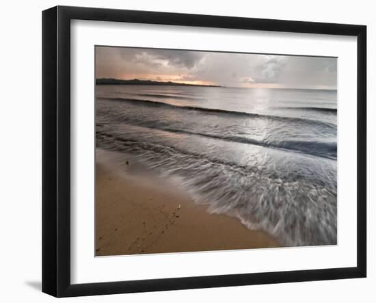 Lake Victoria Sunset at Tembo Beach Hotel, Musoma, Tanzania-Alison Jones-Framed Photographic Print