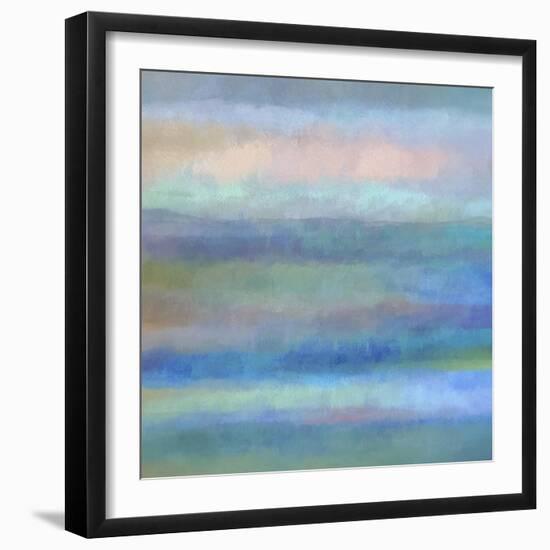 Lake View Landscape-Cora Niele-Framed Giclee Print