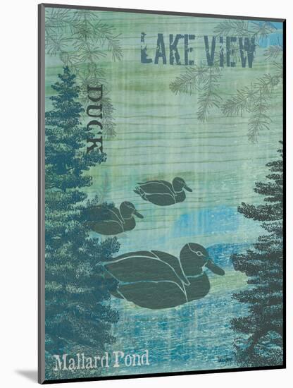 Lake View-Bee Sturgis-Mounted Art Print