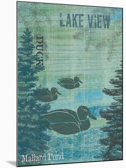 Lake View-Bee Sturgis-Mounted Art Print