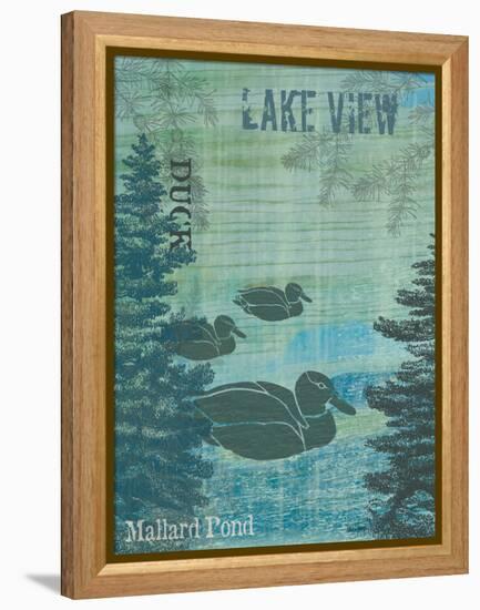 Lake View-Bee Sturgis-Framed Stretched Canvas