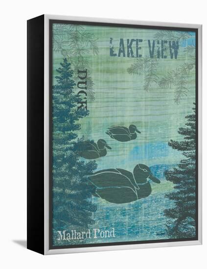 Lake View-Bee Sturgis-Framed Stretched Canvas