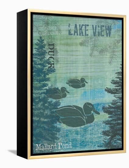 Lake View-Bee Sturgis-Framed Stretched Canvas