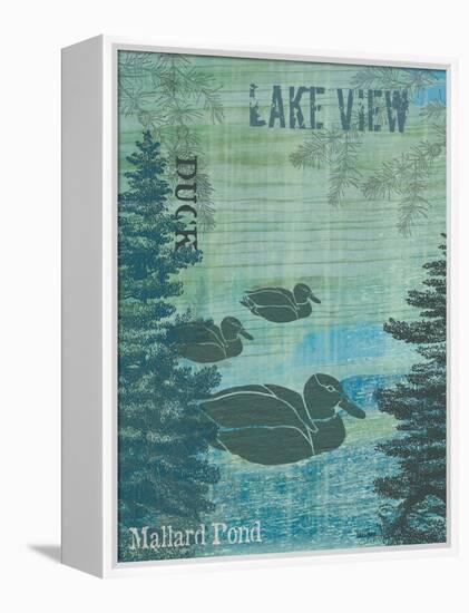 Lake View-Bee Sturgis-Framed Stretched Canvas