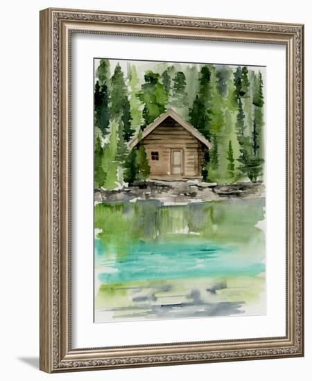 Lake Views II-Jennifer Paxton Parker-Framed Art Print