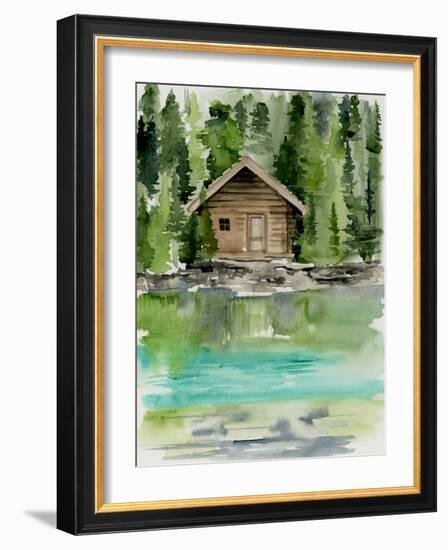 Lake Views II-Jennifer Paxton Parker-Framed Art Print