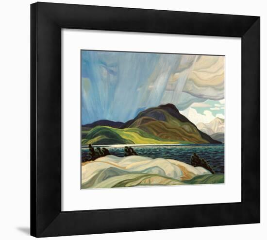 Lake Wabagishik-Franklin Carmichael-Framed Art Print