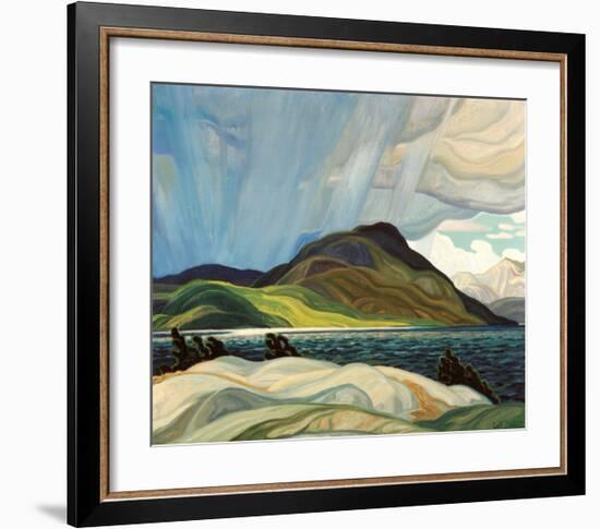 Lake Wabagishik-Franklin Carmichael-Framed Art Print