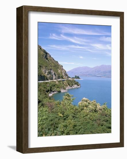 Lake Wanaka, Otago District, South Island, New Zealand-Geoff Renner-Framed Photographic Print