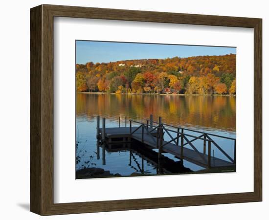 Lake Waramaug, Connecticut, New England, USA-Demetrio Carrasco-Framed Photographic Print