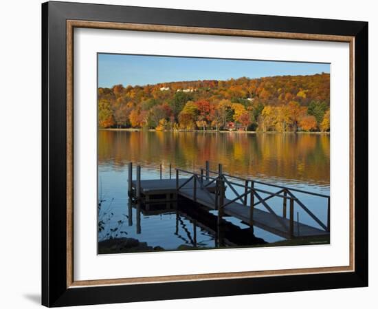 Lake Waramaug, Connecticut, New England, USA-Demetrio Carrasco-Framed Photographic Print