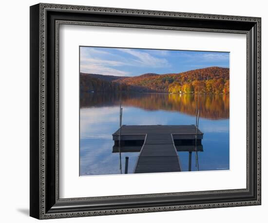 Lake Waramaug, Connecticut, New England, USA-Demetrio Carrasco-Framed Photographic Print