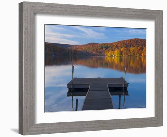 Lake Waramaug, Connecticut, New England, USA-Demetrio Carrasco-Framed Photographic Print