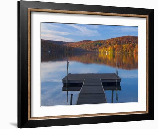 Lake Waramaug, Connecticut, New England, USA-Demetrio Carrasco-Framed Photographic Print