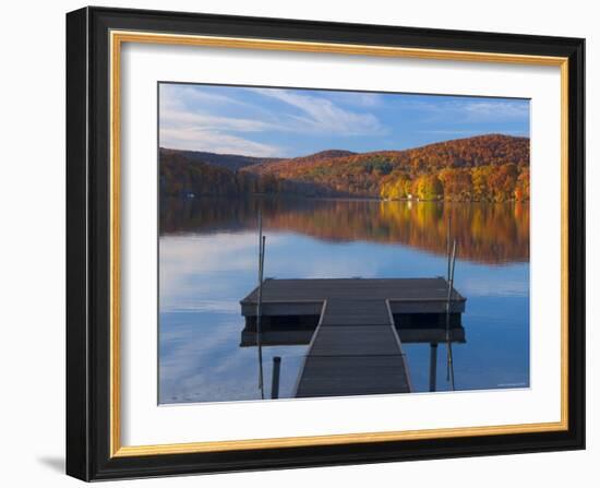 Lake Waramaug, Connecticut, New England, USA-Demetrio Carrasco-Framed Photographic Print