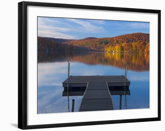 Lake Waramaug, Connecticut, New England, USA-Demetrio Carrasco-Framed Photographic Print