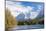 Lake Weissensee surrounded by woods with the Alps in the background, Biberwier, Carinthia, Tyrol, A-Roberto Moiola-Mounted Photographic Print