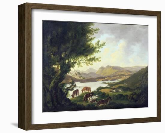 Lake Windemere-Julius Caesar Ibbetson-Framed Giclee Print