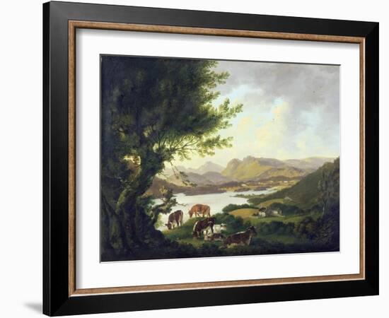 Lake Windemere-Julius Caesar Ibbetson-Framed Giclee Print