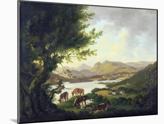 Lake Windemere-Julius Caesar Ibbetson-Mounted Giclee Print