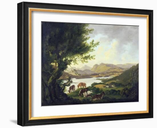 Lake Windemere-Julius Caesar Ibbetson-Framed Giclee Print