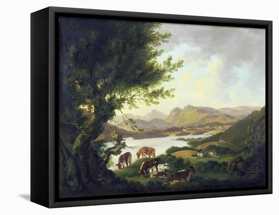Lake Windemere-Julius Caesar Ibbetson-Framed Premier Image Canvas