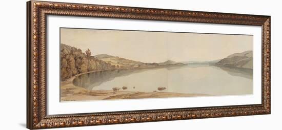 Lake Windermere, 1786-Francis Towne-Framed Giclee Print