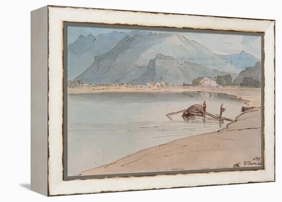 Lake Windermere, 1786-Francis Towne-Framed Premier Image Canvas