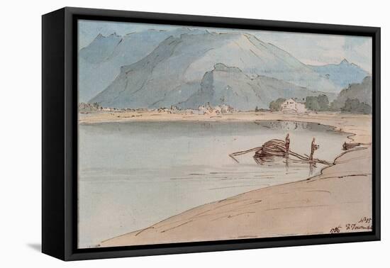 Lake Windermere, 1786-Francis Towne-Framed Premier Image Canvas