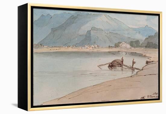 Lake Windermere, 1786-Francis Towne-Framed Premier Image Canvas