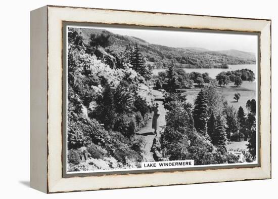 Lake Windermere, 1937-null-Framed Premier Image Canvas