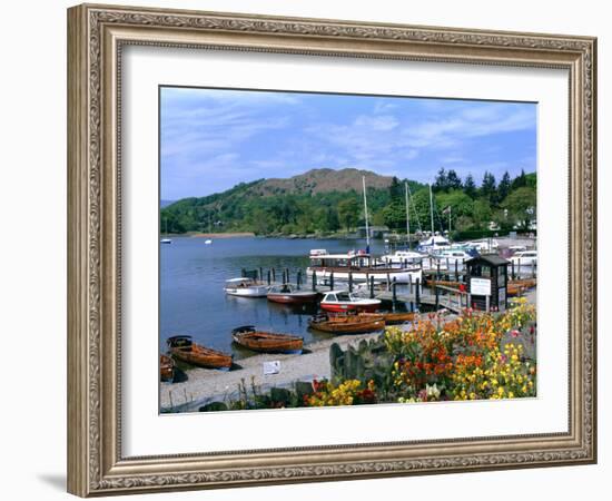 Lake Windermere, Waterhead, Cumbria-Peter Thompson-Framed Photographic Print