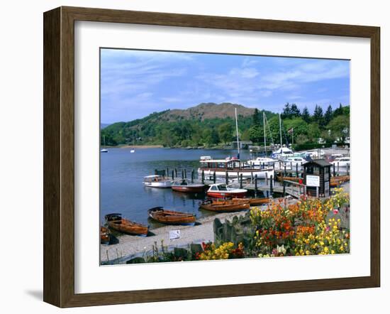 Lake Windermere, Waterhead, Cumbria-Peter Thompson-Framed Photographic Print