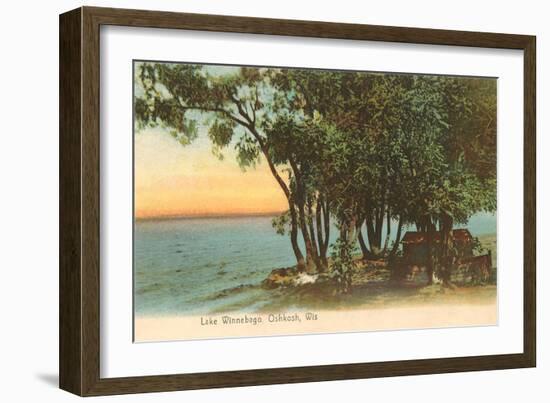 Lake Winnebago, Oshkosh, Wisconsin-null-Framed Art Print