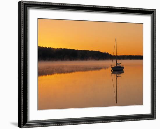 Lake Winnipesaukee, Lakes Region, New Hampshire, USA-Walter Bibikow-Framed Photographic Print