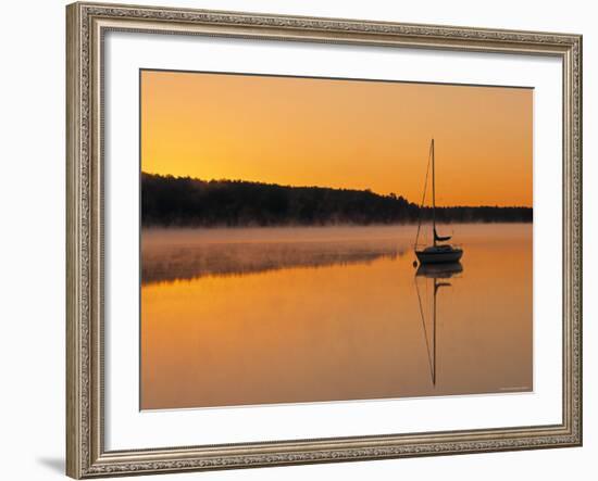 Lake Winnipesaukee, Lakes Region, New Hampshire, USA-Walter Bibikow-Framed Photographic Print