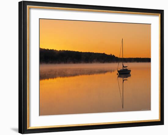 Lake Winnipesaukee, Lakes Region, New Hampshire, USA-Walter Bibikow-Framed Photographic Print