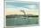 Lake Winnipesaukee, Maine - Mt. Washington Steamer, Ossipee Range View-Lantern Press-Mounted Art Print