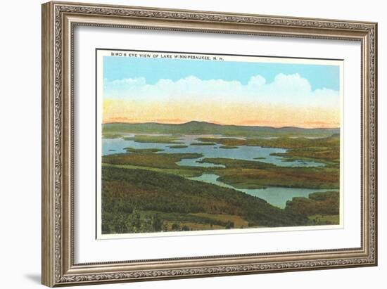 Lake Winnipesaukee, New Hampshire-null-Framed Art Print