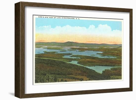 Lake Winnipesaukee, New Hampshire-null-Framed Art Print