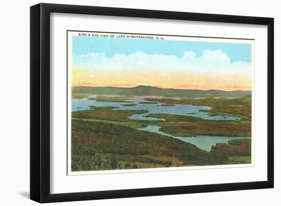 Lake Winnipesaukee, New Hampshire-null-Framed Art Print