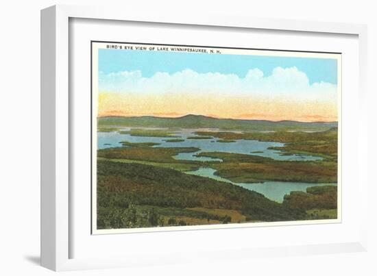 Lake Winnipesaukee, New Hampshire-null-Framed Art Print